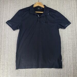 BOSS Hugo Boss Polo Shirt Mens Medium Regular Fit Short Sleeve Smart Casual Golf